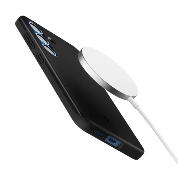 Spigen Thin Fit Mag MagSafe - Case for Samsung Galaxy S25 (Black)