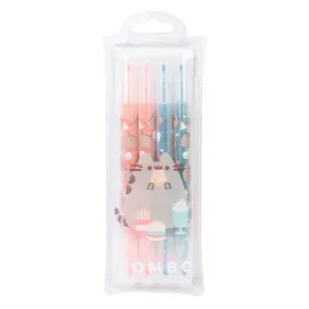 Pusheen - Foodie collection, double-sided markers / pens, set of 4