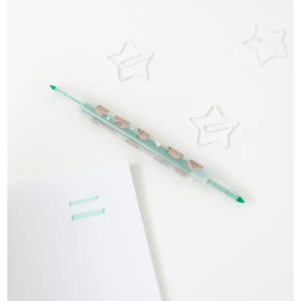 Pusheen - Foodie collection, double-sided markers / pens, set of 4