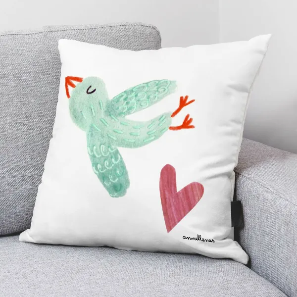 Чехол для подушки Decolores Ocell Coret Разноцветный 50 x 50 cm