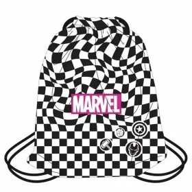 Skolas soma Marvel Melns 30 x 39 cm