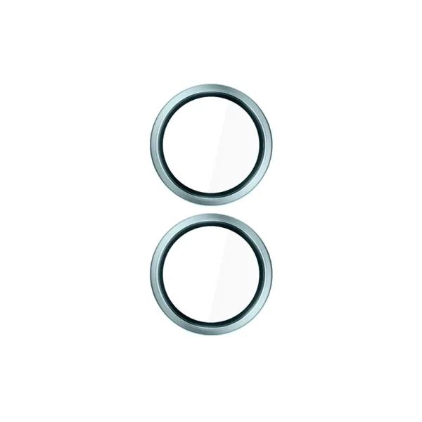 3mk HARDY Lens Protection Pro - Camera Lens Glass for iPhone 17 (Light Green)