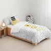 Šiaurės šalių viršelis Kids&Cotton Dakari Big Juoda 155 x 220 cm