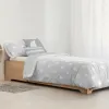Пододеяльник Kids&Cotton Runar Серый 155 x 220 cm