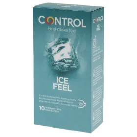 Prezervatyvai Control Ice Feel 10 vnt.