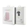 Guess Zip Quilted 4G - Phone bag (pink)