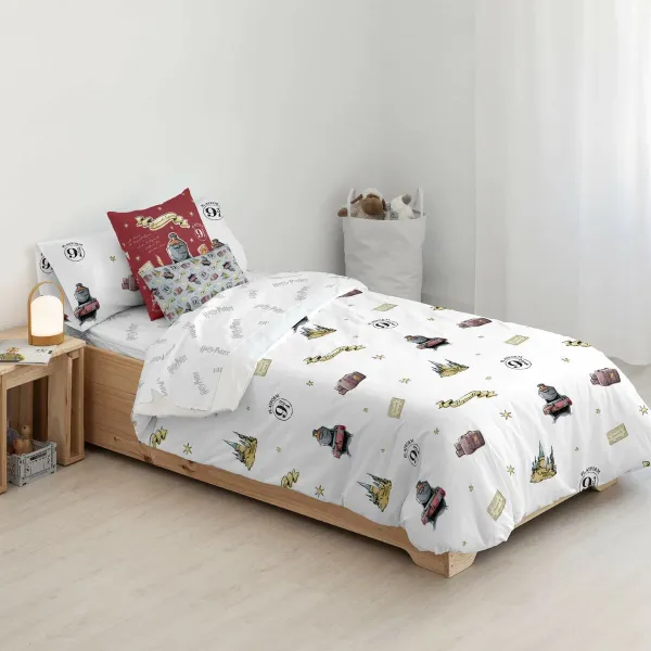 Pussilakana Harry Potter Platform 9 3/4 Monivärinen 175 Langat 180 x 220 cm Sänky 105