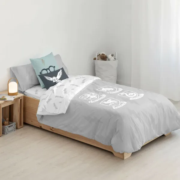 Pussilakana Harry Potter Hogwarts Shields Monivärinen 175 Langat 180 x 220 cm Sänky 105