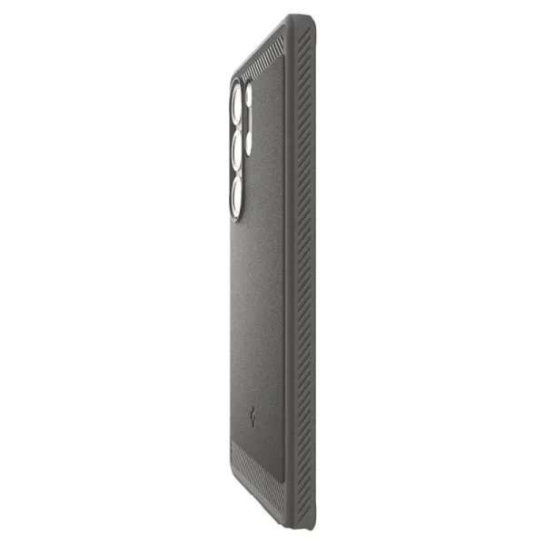 Spigen Rugged Armor Mag MagSafe - Case for Samsung Galaxy S25 Ultra (Marble Grey)