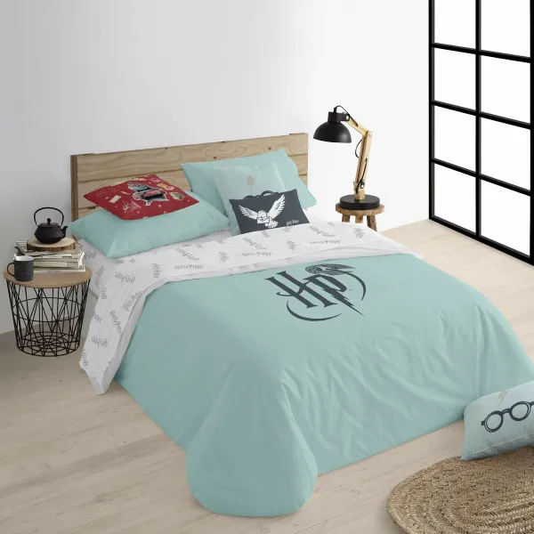 Pussilakana Harry Potter Mint Monivärinen 175 Langat 220 x 220 cm Sänky 135