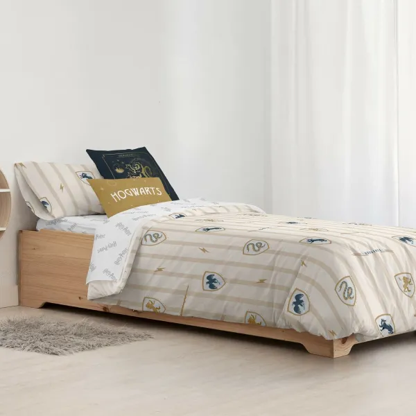 Pussilakana Harry Potter Hogwarts Classic Monivärinen 175 Langat 155 x 220 cm Sänky 90