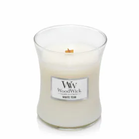 Aromātiska svece Woodwick White Teak