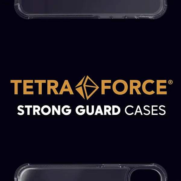 Cellularline Tetra Force Strong Guard - Samsung Galaxy S24+ case with MICROBAN coating (Transparent)