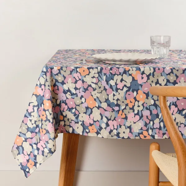 Stain-proof resined tablecloth Belum Gadea 2 Soft Multicolour 150 x 150 cm
