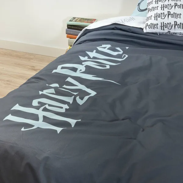 Šiaurės šalių viršelis Harry Potter Deep Spalvotas 175 Siūlai 220 x 220 cm Lova 135/140
