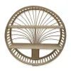 Shelves Versa Bamboo 13 x 50 x 50 cm Circular