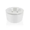 Ashtray Versa White Dolomite 11,2 x 6,2 x 11,2 cm Circular