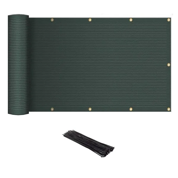 Segšanas Tīkls Mallas Tumši zaļš 1 x 500 x 90 cm 90 %