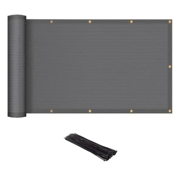 Paslėpimo tinklelis Mallas Antracito 1 x 500 x 90 cm