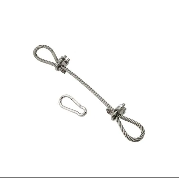 Cable Vela sombreo Fixing Steel 3 m