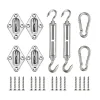Fixing kit Vela sombreo Steel 24 Pieces