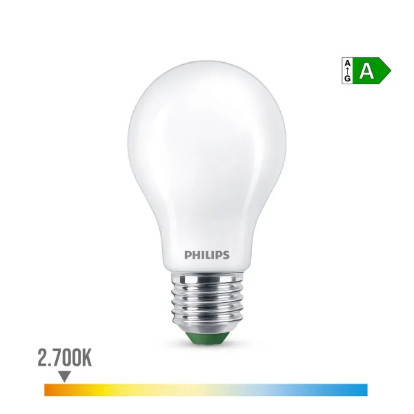 Светодиодная лампочка Philips Classic A 4 W 60 W E27 840 lm (2700 K)