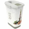 Kissan ruoka-annostelija Rotho Beige Muovinen