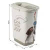 Kissan ruoka-annostelija Rotho Beige Muovinen