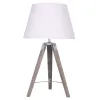 Настольная лампа Home ESPRIT Белый Коричневый Деревянный 36 x 36 x 60 cm