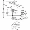 Смеситель с одной ручкой Grohe Металл