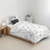 Nordic cover Kids&Cotton Brail White 180 x 220 cm