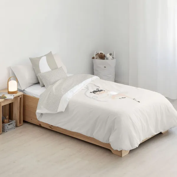 Пододеяльник Kids&Cotton Chay Бежевый 180 x 220 cm
