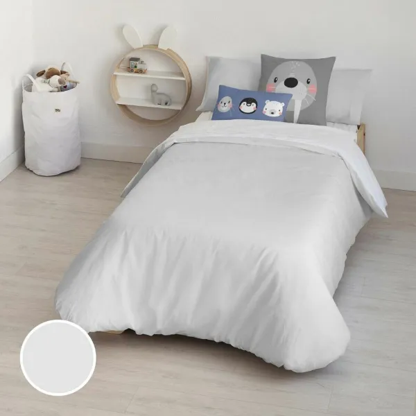 Пододеяльник Kids&Cotton Kanu Серый 180 x 220 cm