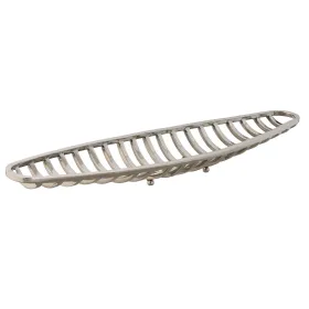 Декор для центра стола Home ESPRIT Серебристый Сталь 51 x 12 x 6 cm