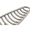 Galda rotājums Home ESPRIT Sudrabains Tērauds 51 x 12 x 6 cm