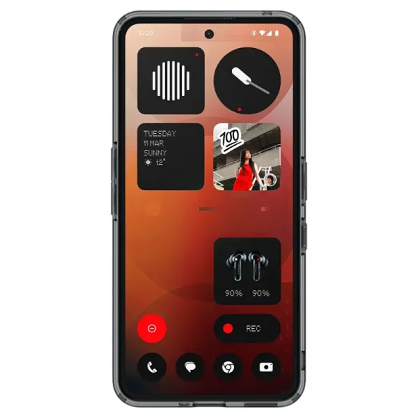 Spigen Ultra Hybrid - Case for Nothing Phone 3a (Space Crystal)