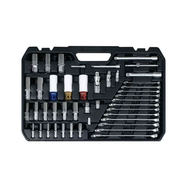Lizdinių veržliarakčių rinkinys Yato YT-38850 128 Dalys
