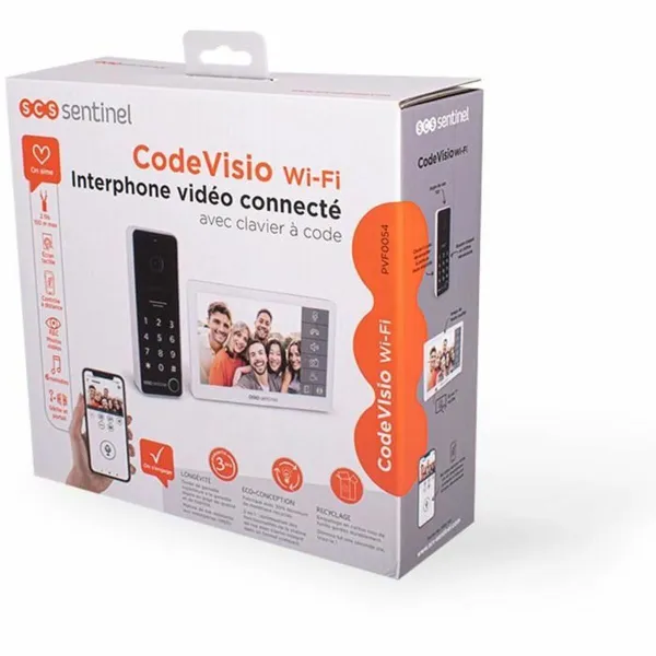 Nutikas Smart Video-Porter SCS SENTINEL PVF0054 Valge