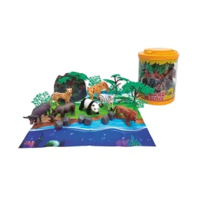 Playset 22 x 17 cm eläimet