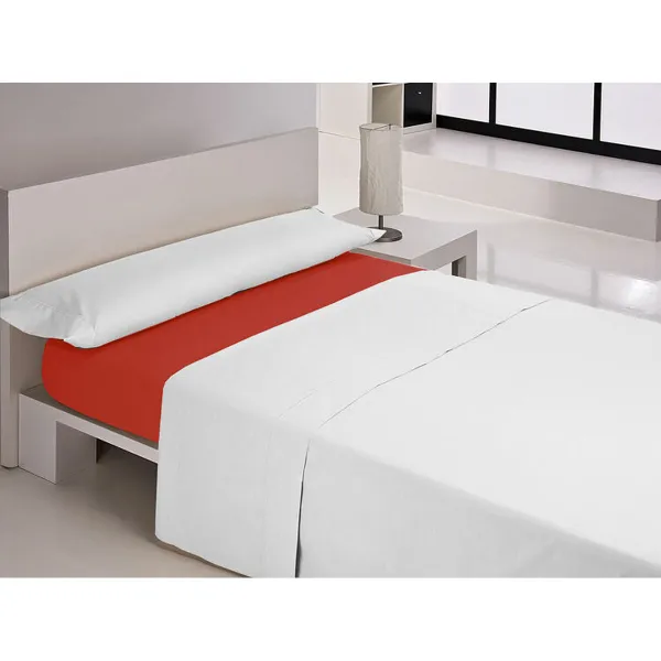 Apsitempianti paklodė Happy Home MIX COLORS Raudona Lova 105 105 x 200 + 30 cm