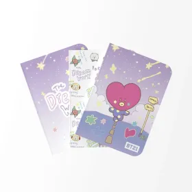 BT21 - Set of A6 notebooks TATA (3 pieces)