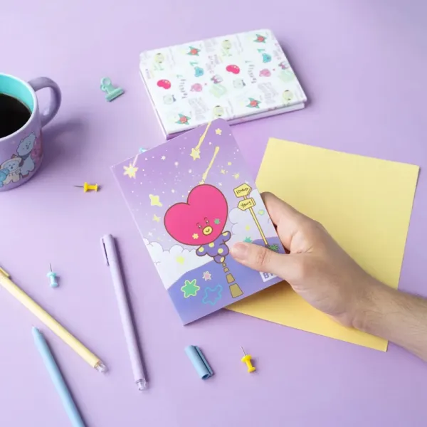 BT21 - Set of A6 notebooks TATA (3 pieces)