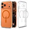 Spigen Ultra Hybrid Mag MagSafe - Case for iPhone 17 Pro (Clear/Orange)