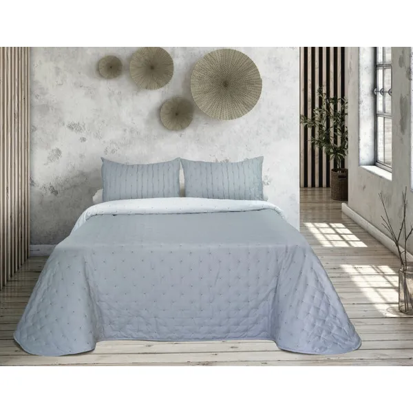 Vuodepeite (viltti) Pierre Cardin TRIANA Sininen Sänky 90 (2 Kappaletta)