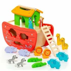 Playset Moltó Noah's ark Puu 17 Kappaletta