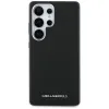 Karl Lagerfeld Saffiano Full Wrapped Elongated Metal Logo MagSafe - Case for Samsung Galaxy S25 Ultra (black)