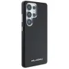 Karl Lagerfeld Saffiano Full Wrapped Elongated Metal Logo MagSafe - Case for Samsung Galaxy S25 Ultra (black)