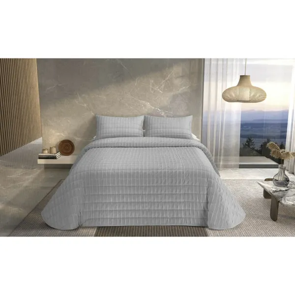 Lovatiesė (antklodė) Pierre Cardin ONDAS Perlų pilkumo Lova 180 (3 Dalys)