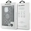 Karl Lagerfeld IML Crossbody Monogram Karl & Choupette Head MagSafe - Case for iPhone 16 Pro (black)
