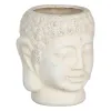 stādītājs Krēmkrāsa Terakota Buda Austrumniecisks 14 x 14 x 15,5 cm